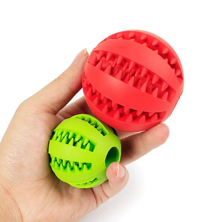 TEETH CLEANING DOG CHEW TREAT BALL