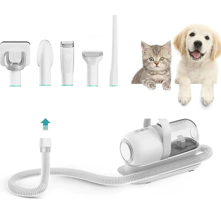 6 IN 1 PET GROOMING VACUUM KIT