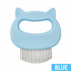 Cat Comb Pet Short & Long Hair Removal Massaging Comb Brush Grooming
