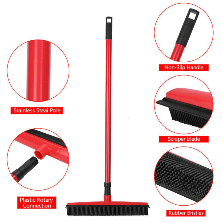 RUBBER PET FUR BROOM