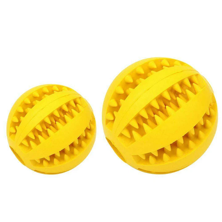 TEETH CLEANING DOG CHEW TREAT BALL