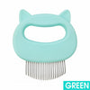 Cat Comb Pet Short & Long Hair Removal Massaging Comb Brush Grooming