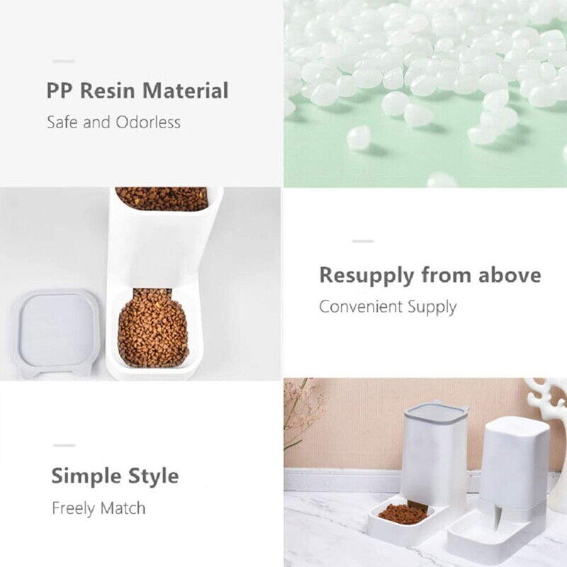 AUTOMATIC PET FEEDER AND WATER DISPENSER