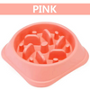 PETS SLOW FEEDER DOG BOWL