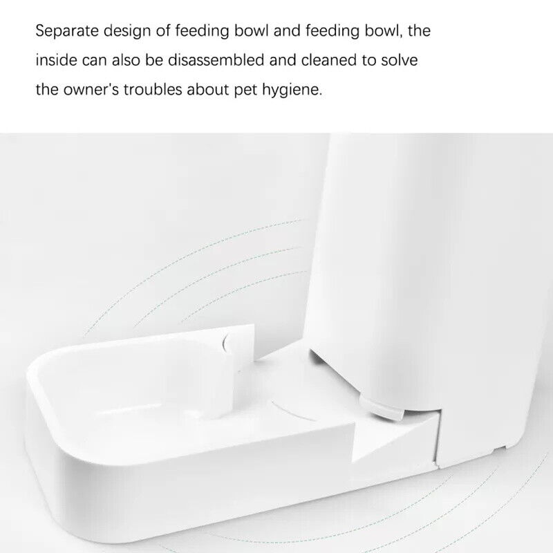 AUTOMATIC PET FEEDER AND WATER DISPENSER