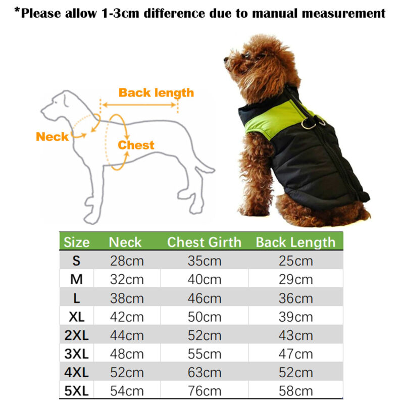 WATERPROOF WINTER DOG JACKET