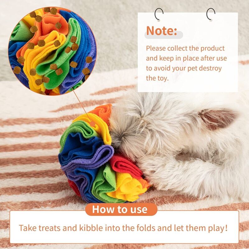 SNUFFLE DOG BALL