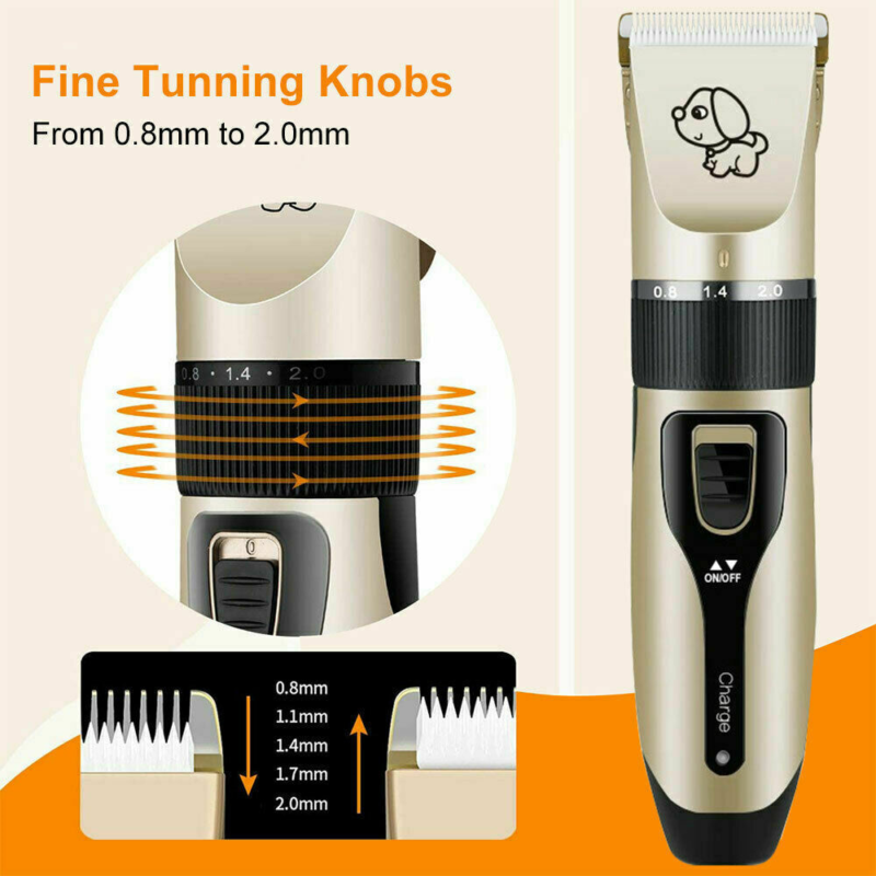 CORDLESS PET GROOMING CLIPPER