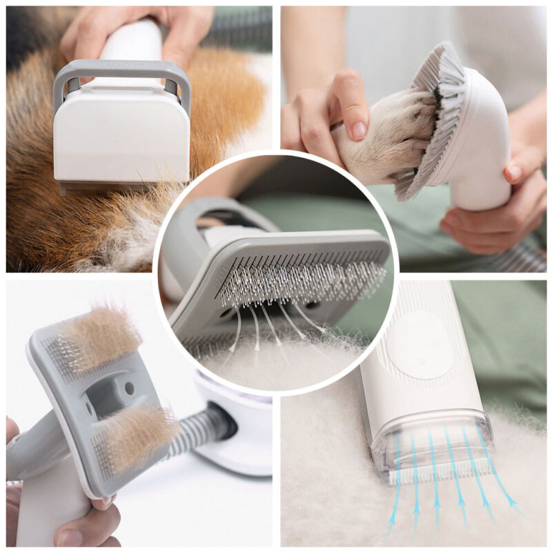 6 IN 1 PET GROOMING VACUUM KIT
