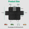 WATERPROOF PET CAR SEAT COVER WITHOUT MESH WINDOW + FREE BUCKLE LEASH