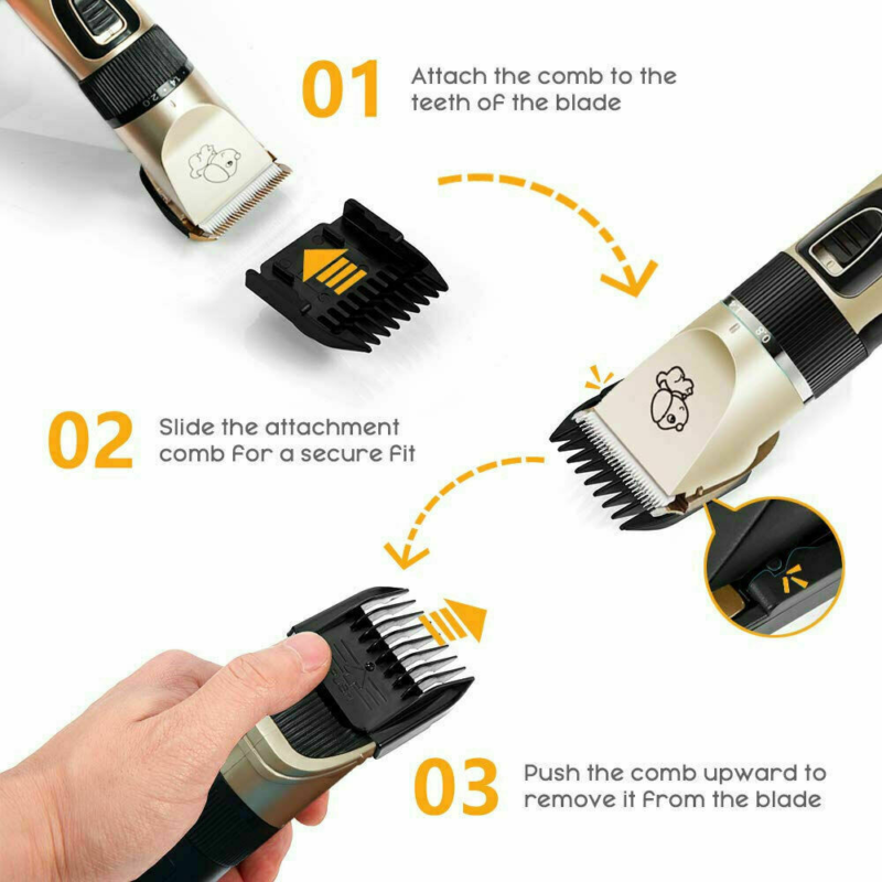 CORDLESS PET GROOMING CLIPPER