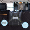 WATERPROOF PET CAR SEAT COVER WITH MESH WINDOW + FREE BUCKLE LEASH