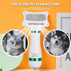 2-IN-1 PET HAIR DRYER BRUSH