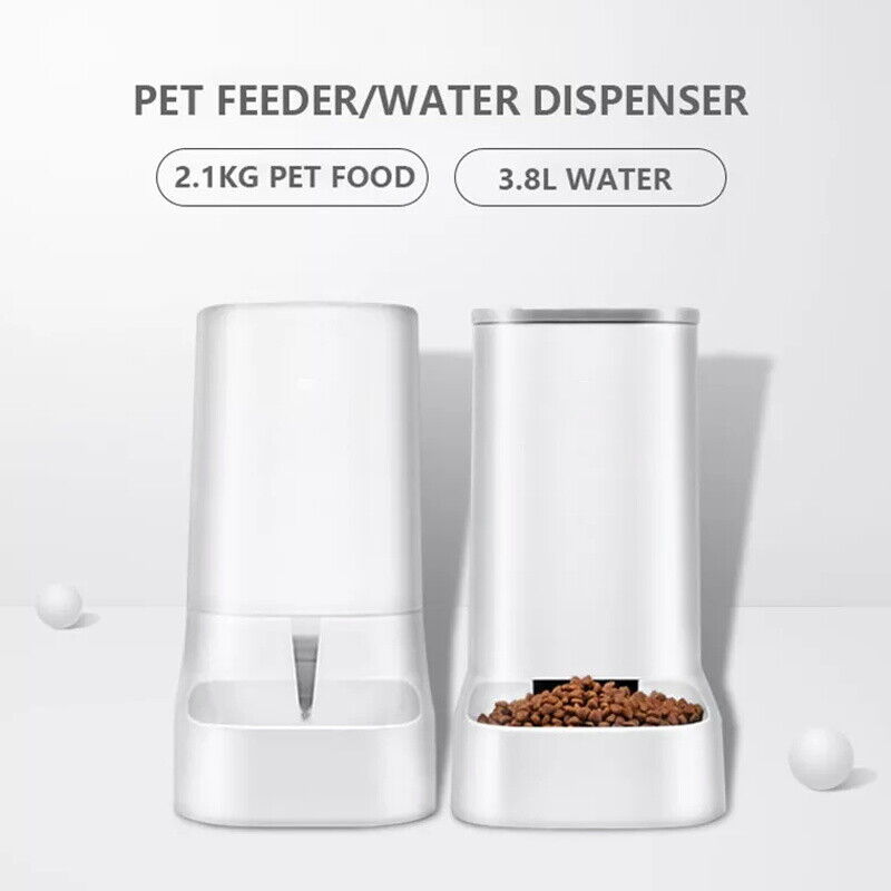 AUTOMATIC PET FEEDER AND WATER DISPENSER