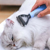DUAL-HEAD SAFE PET DEMATTING COMB