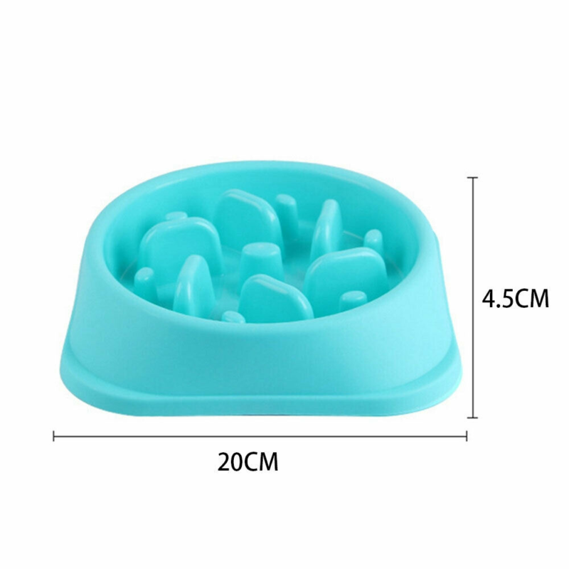 PETS SLOW FEEDER DOG BOWL