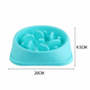 PETS SLOW FEEDER DOG BOWL