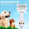 2-IN-1 PET HAIR DRYER BRUSH