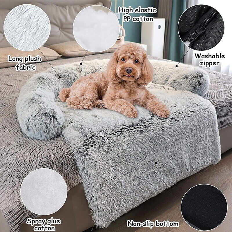 PROTECTIVE PLUSH PET THROW