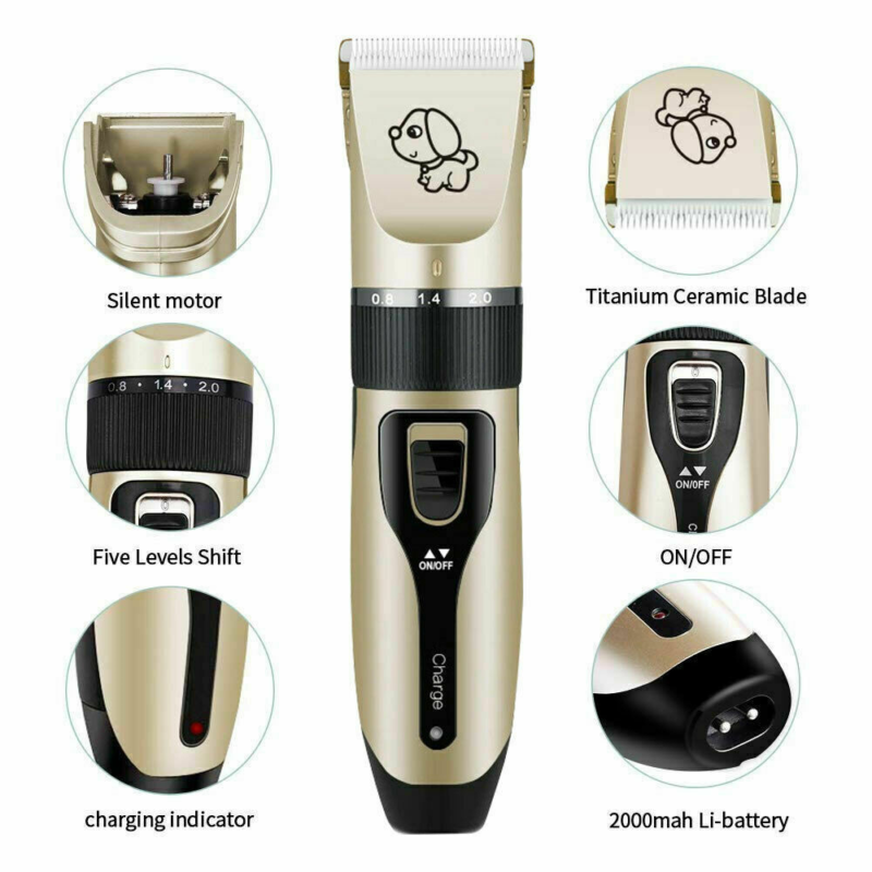 CORDLESS PET GROOMING CLIPPER