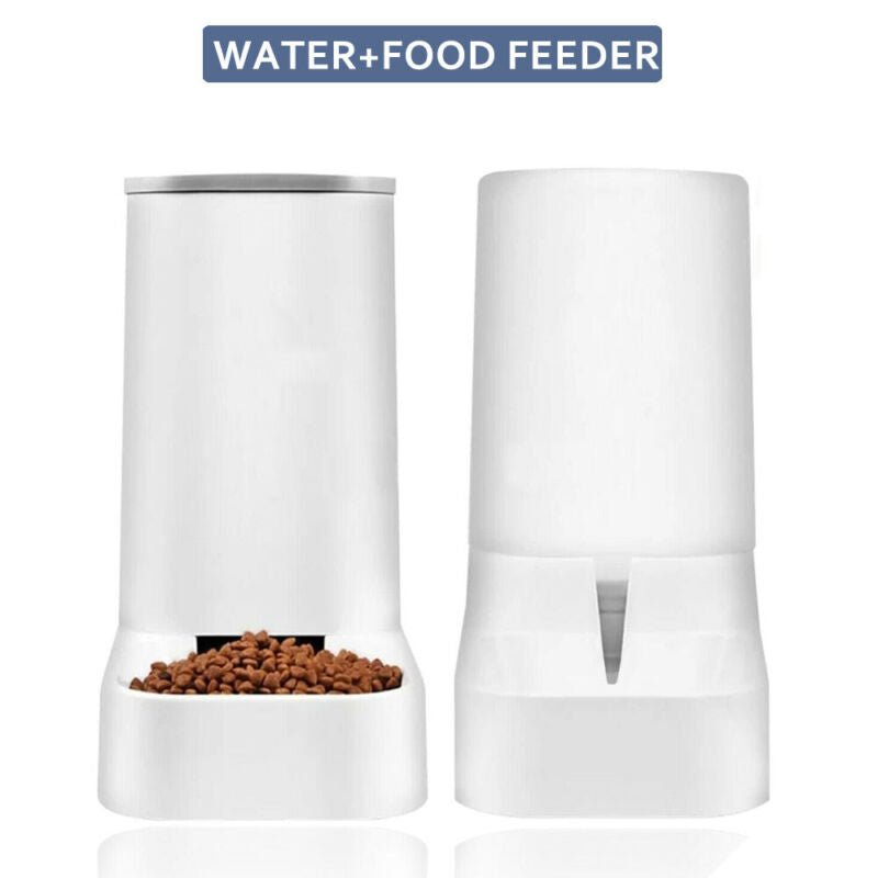 AUTOMATIC PET FEEDER AND WATER DISPENSER