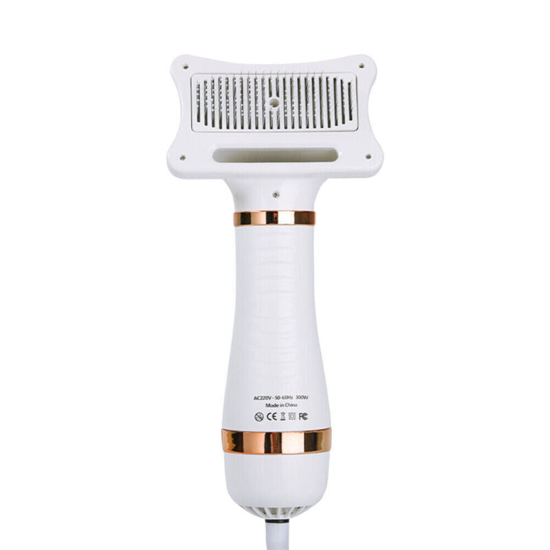2-IN-1 PET HAIR DRYER BRUSH