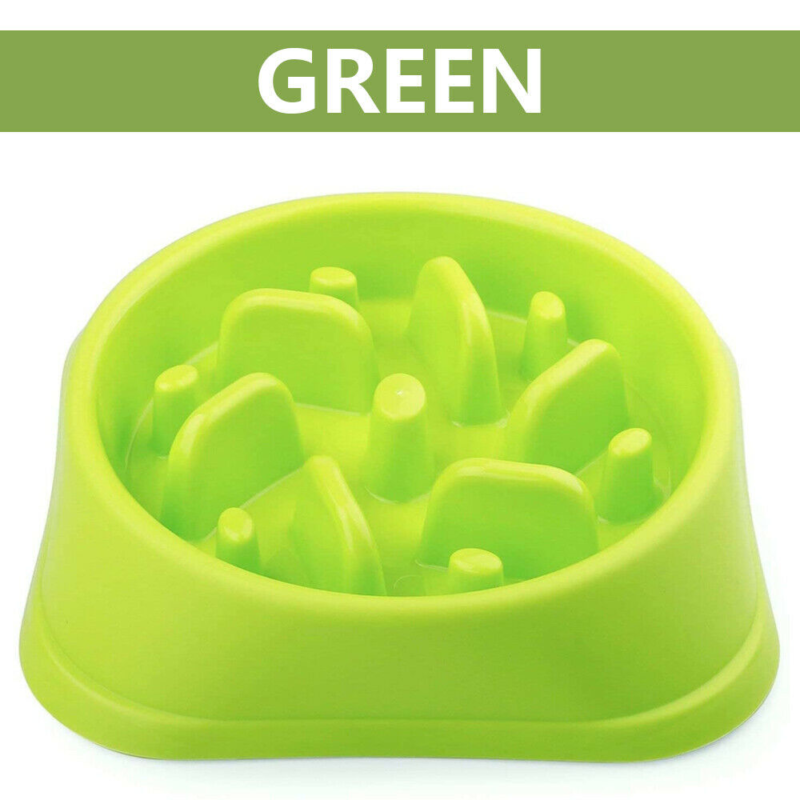 PETS SLOW FEEDER DOG BOWL