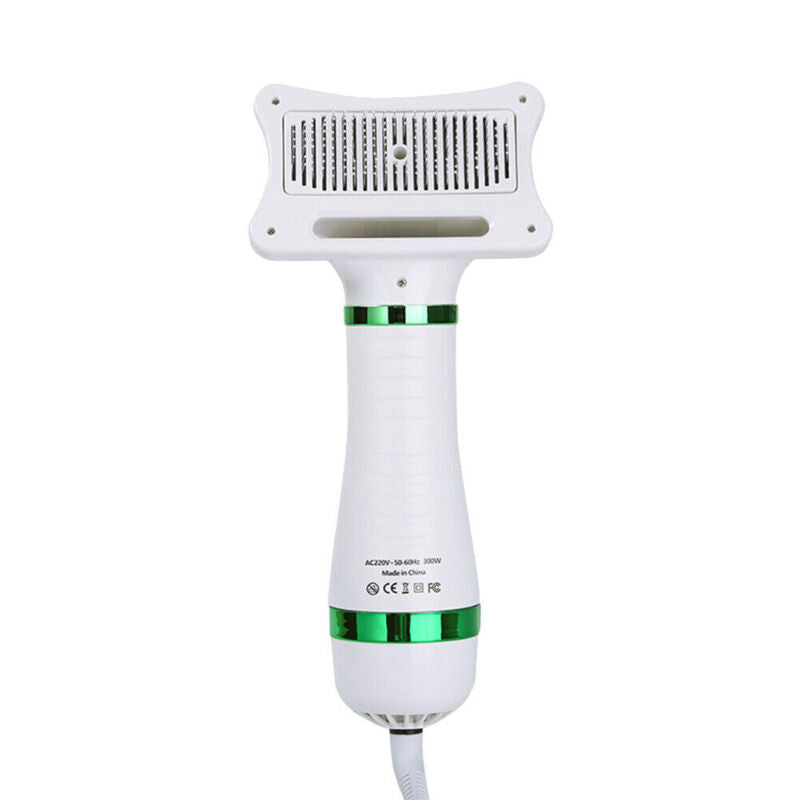2-IN-1 PET HAIR DRYER BRUSH